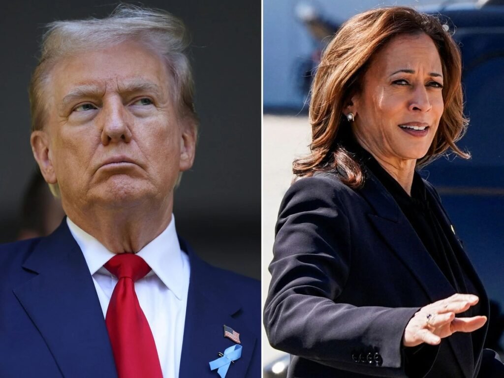 trump kamla